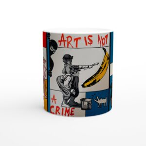 Urban Mondriaan Collage - Ceramic Mug